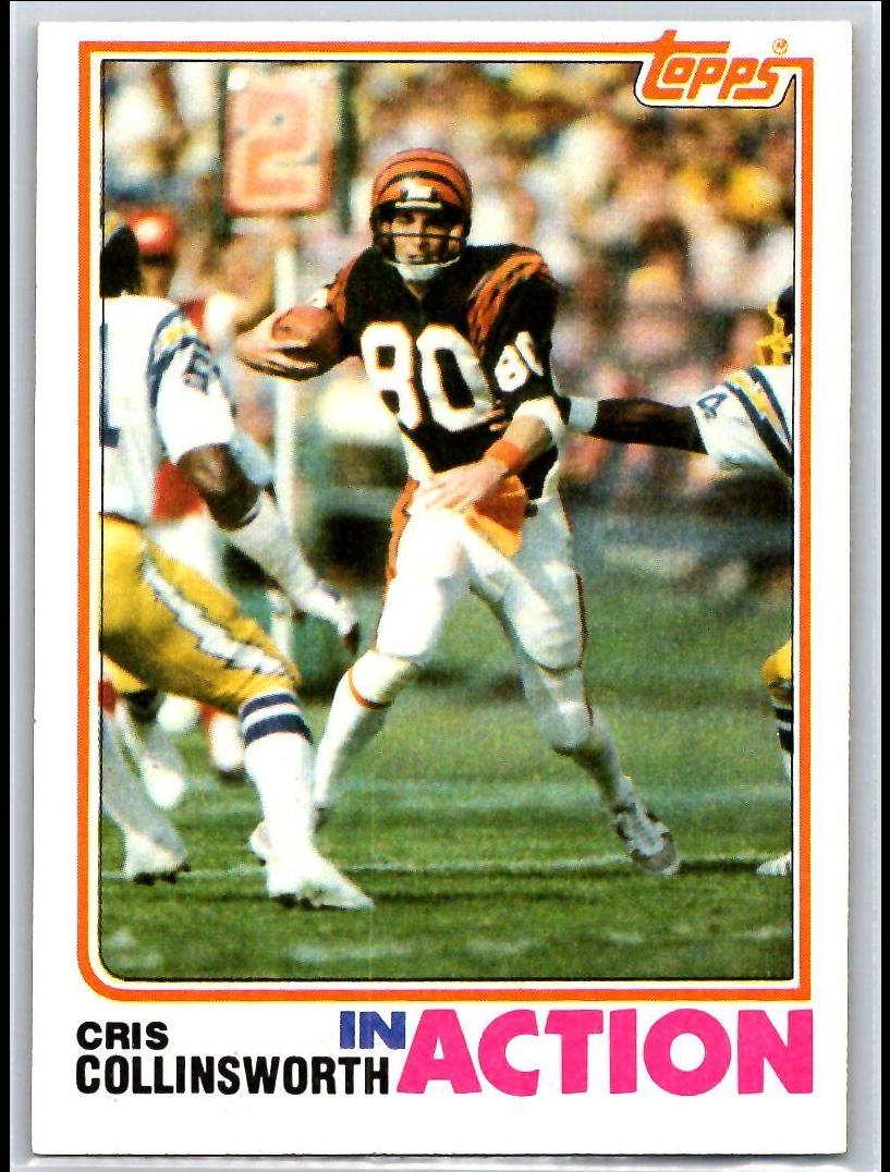 1982 Topps Football Cris Collinsworth #45 PSA 9