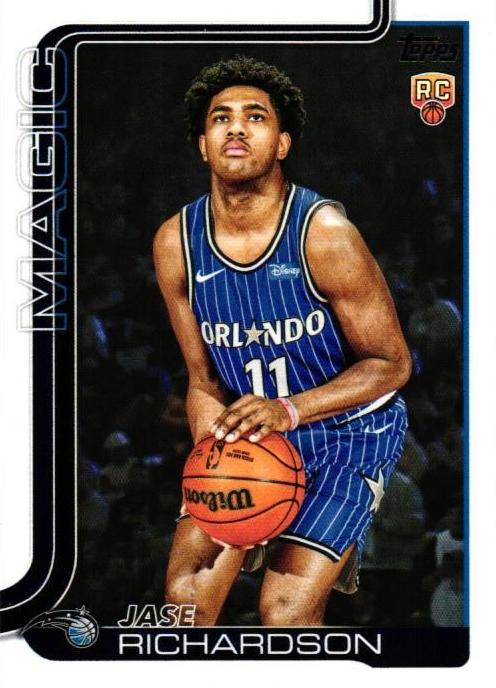 2025 Topps Basketball Jase Richardson #225 PSA 10