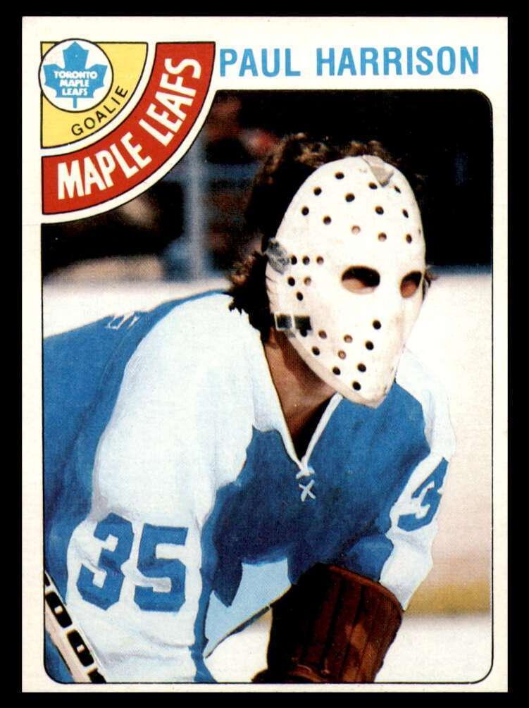 1978 Topps Hockey Paul Harrison #123 PSA 9