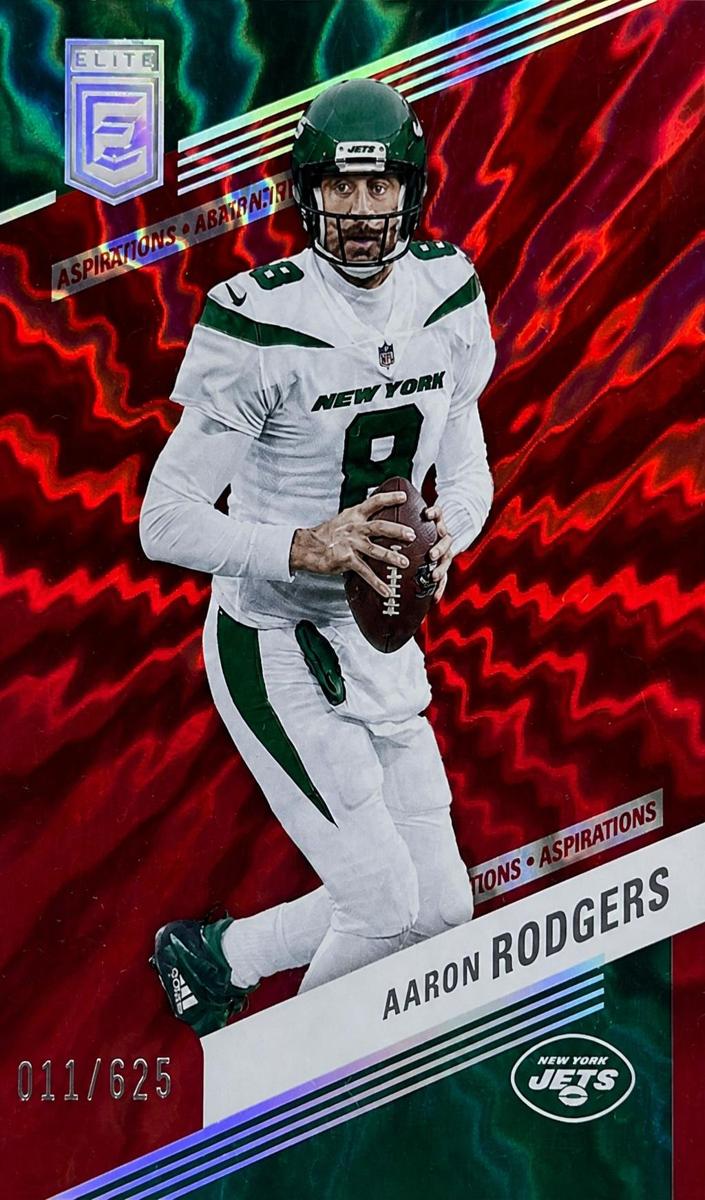 2023 Donruss Elite Football Aspirations Shimmer Aaron Rodgers #4