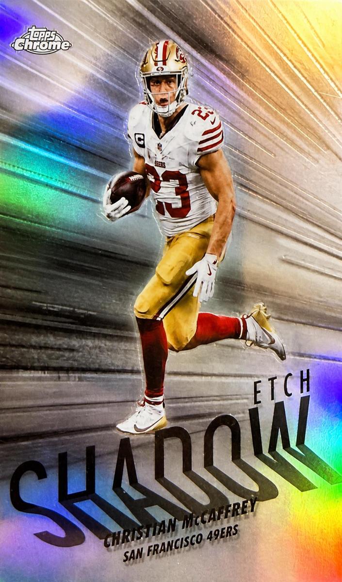2025 Topps Chrome Football Christian McCaffrey #SE-11
