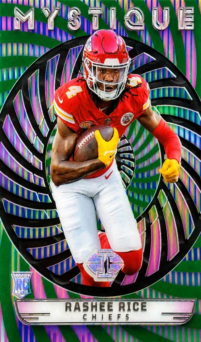 2023 Panini Illusions Football Emerald Rashee Rice #29