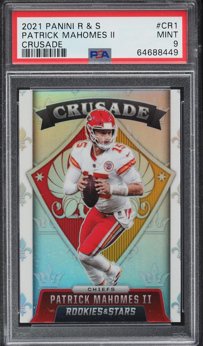 2021 Panini Rookies and Stars Football Patrick Mahomes II #CR-1 PSA 9