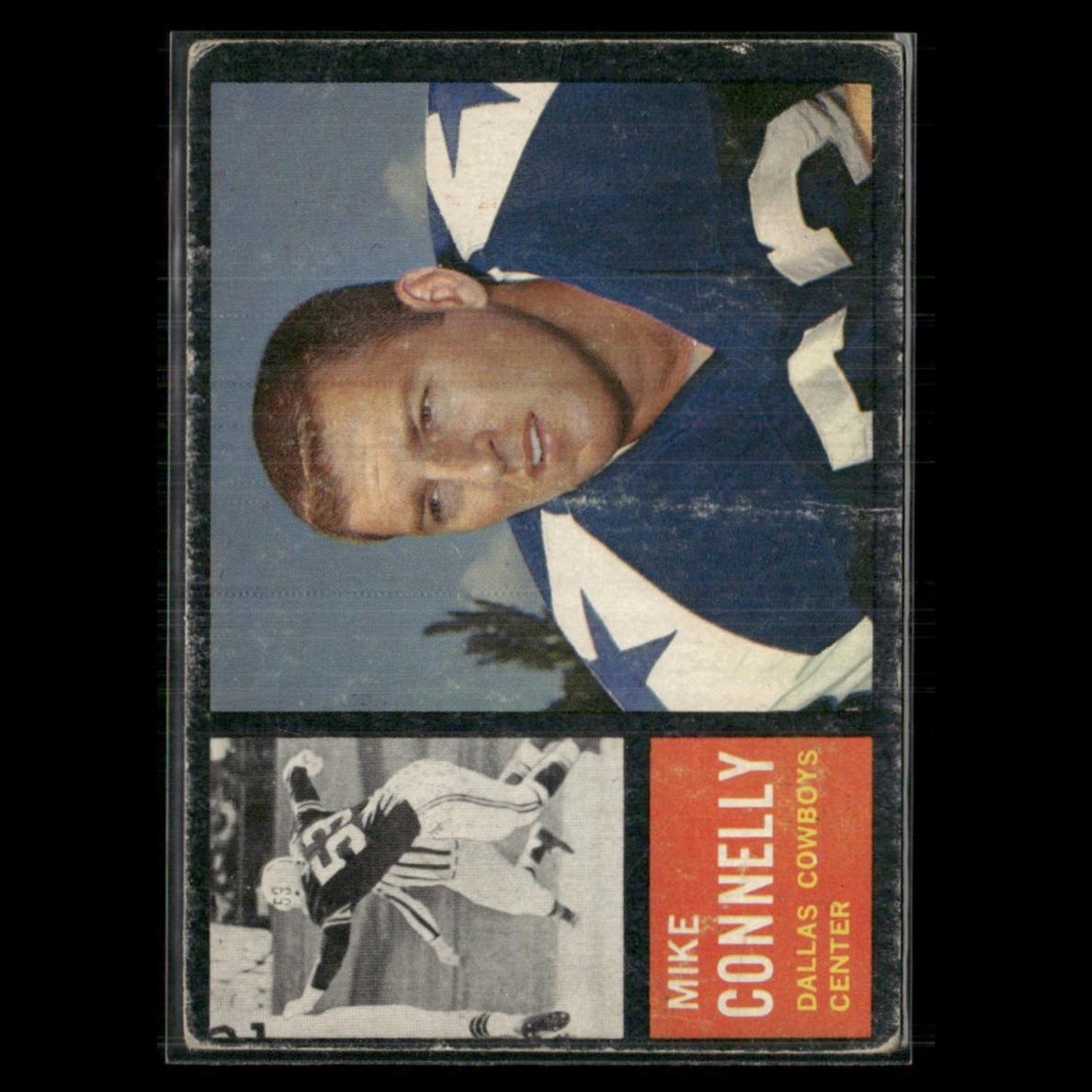 1962 Topps Football Mike Connelly #44