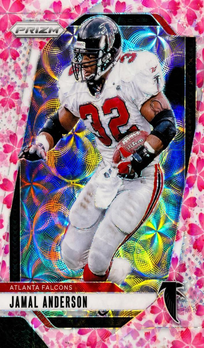 2024 Panini Prizm Football Choice Cherry Blossom Jamal Anderson #18