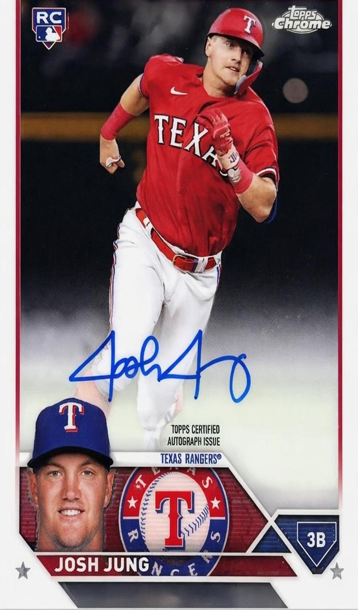 2023 Topps Chrome Baseball Josh Jung #RA-JJ