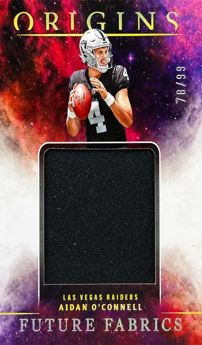 2023 Panini Origins Football Aidan O'Connell #FF-AO