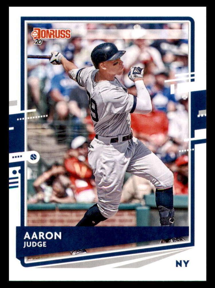 2020 Panini Donruss Baseball Aaron Judge #111 SGC 10