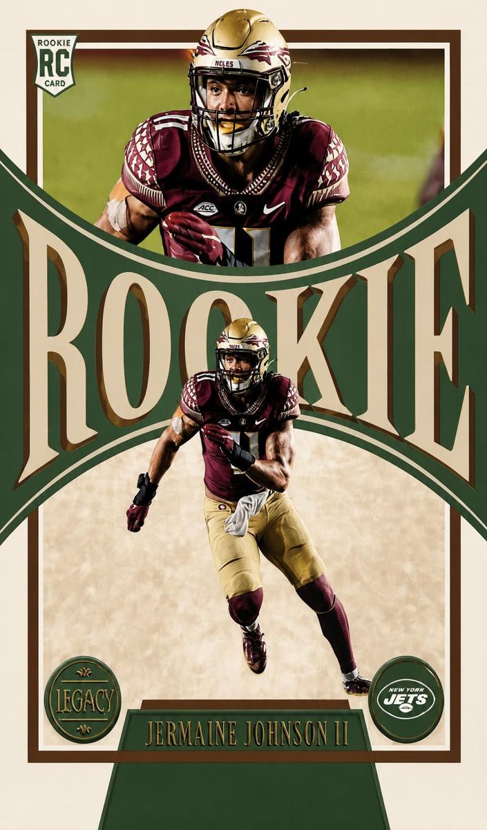 2022 Panini Legacy Football Jermaine Johnson II #188