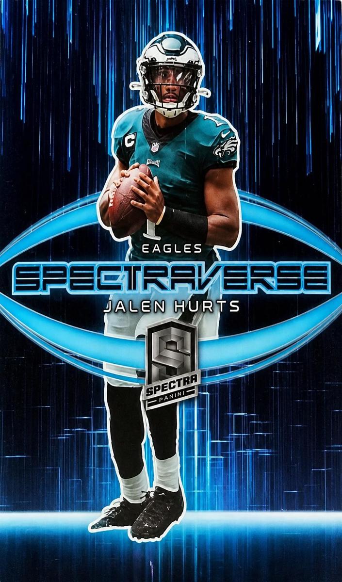 2022 Panini Spectra Football Jalen Hurts #SV-17 PSA 8.5