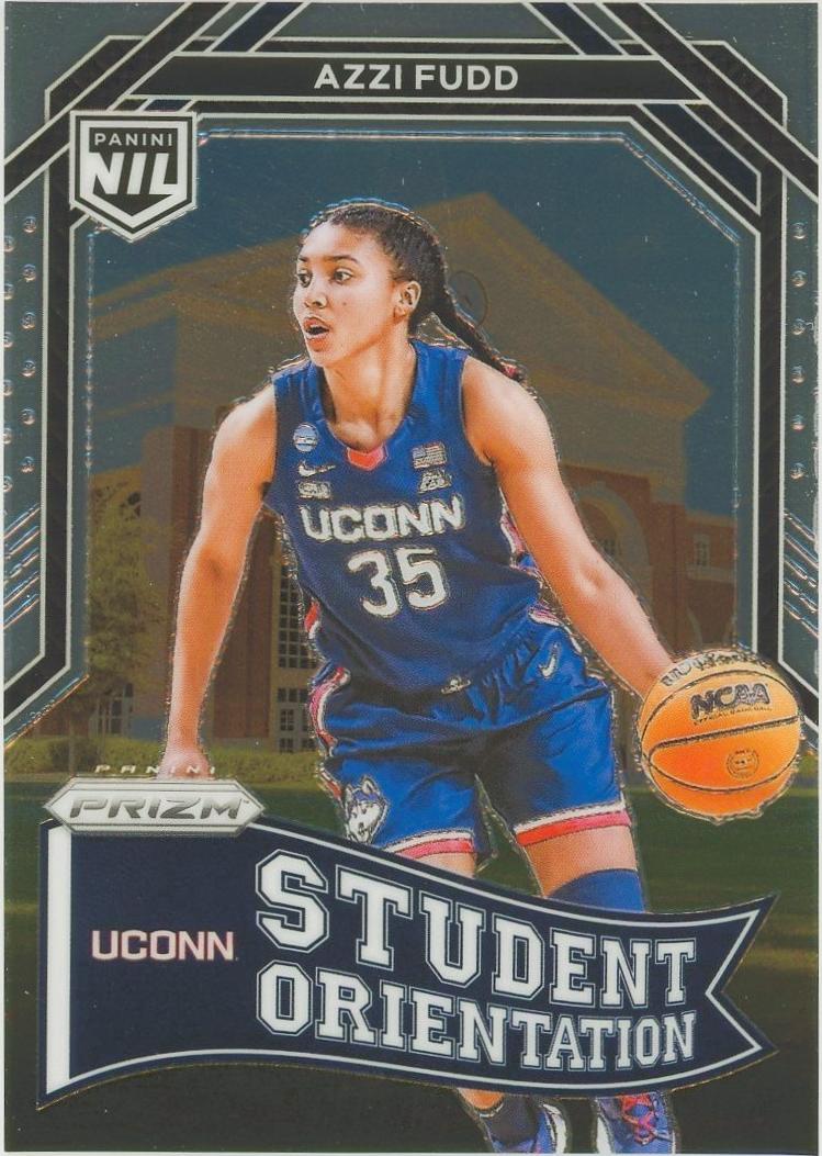 2024 Panini NIL University of Connecticut Basketball Azzi Fudd #SO-4