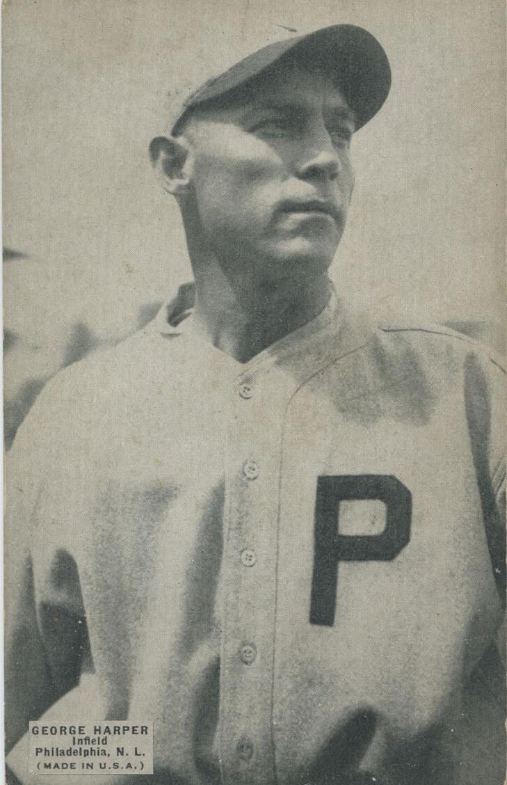 1925 W461 Exhibits Baseball George Harper #NNO PSA 3