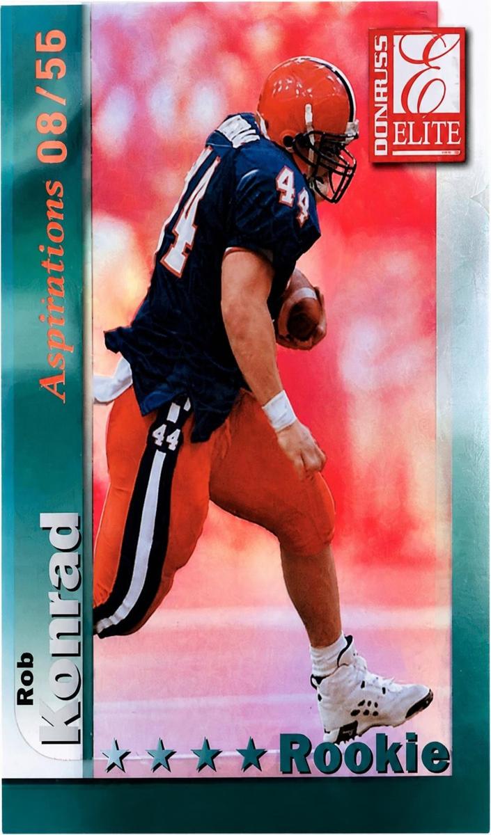 1999 Donruss Elite Football Aspirations Rob Konrad #187