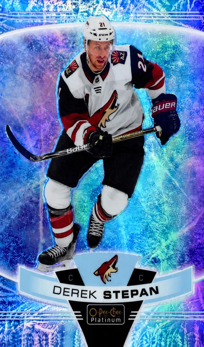 2019 O-Pee-Chee Platinum Hockey Arctic Freeze Derek Stepan #30