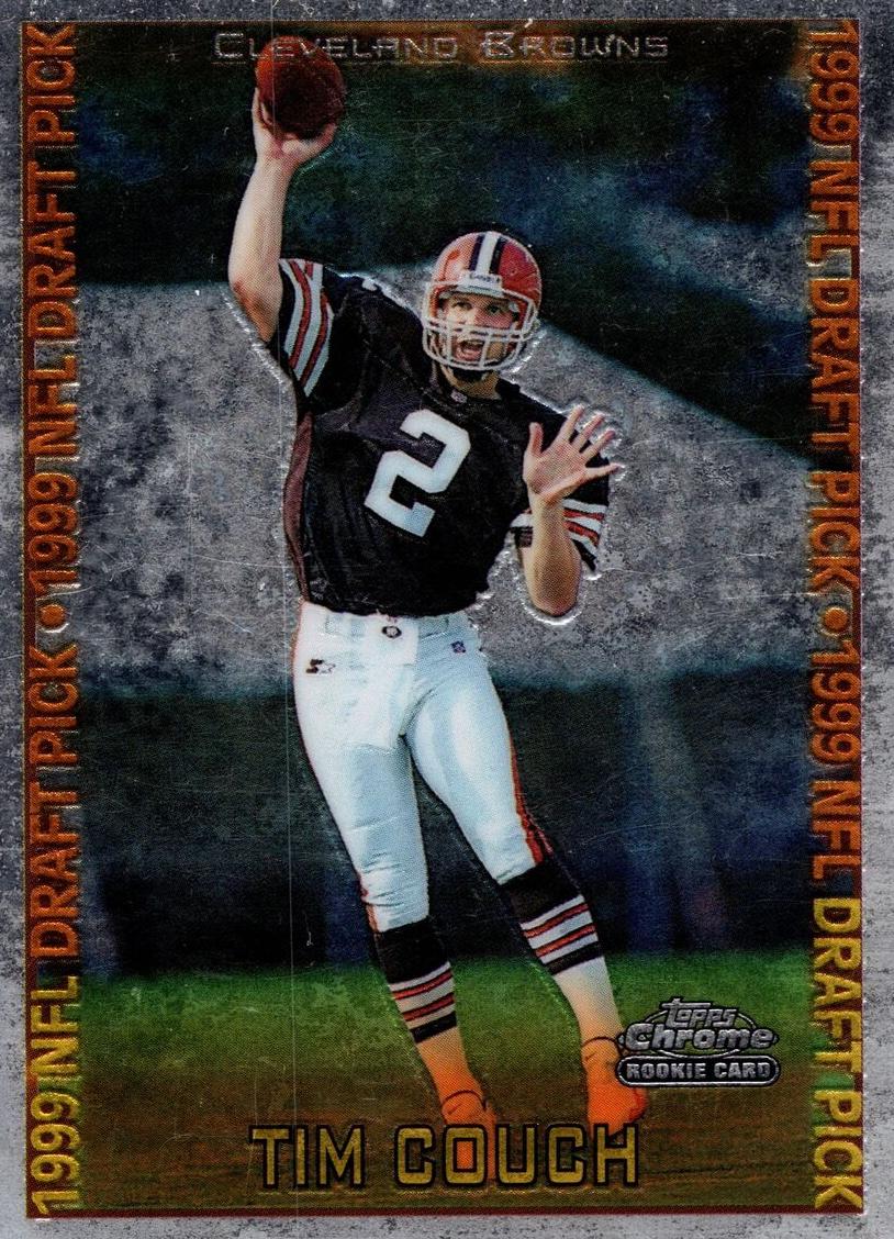 1999 Topps Chrome Football Tim Couch #151