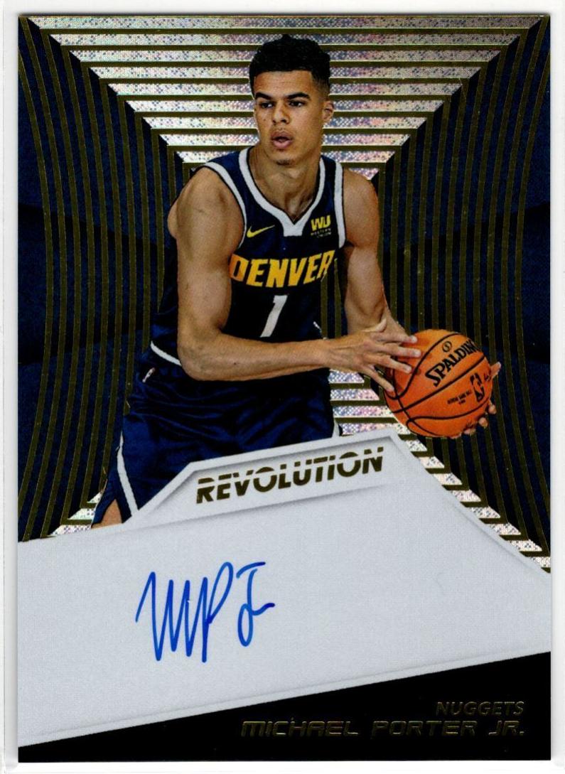 2018 Panini Revolution Basketball Michael Porter Jr. #12 PSA 9