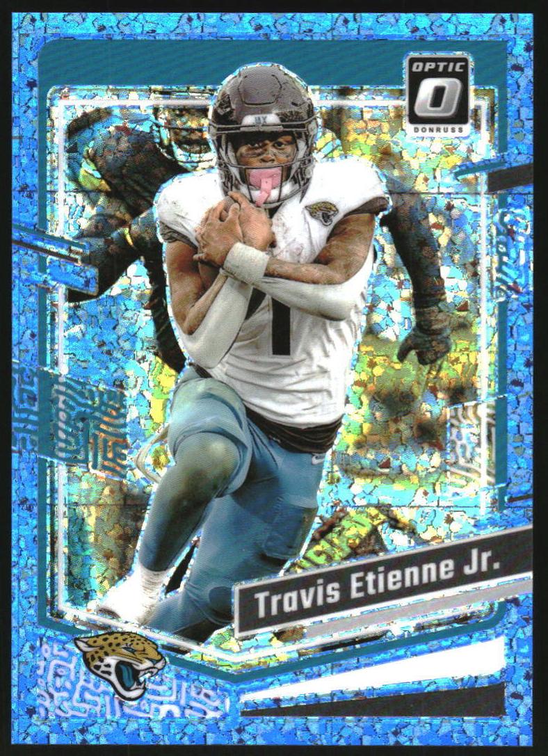 2023 Donruss Optic Football Ice Travis Etienne Jr. #86