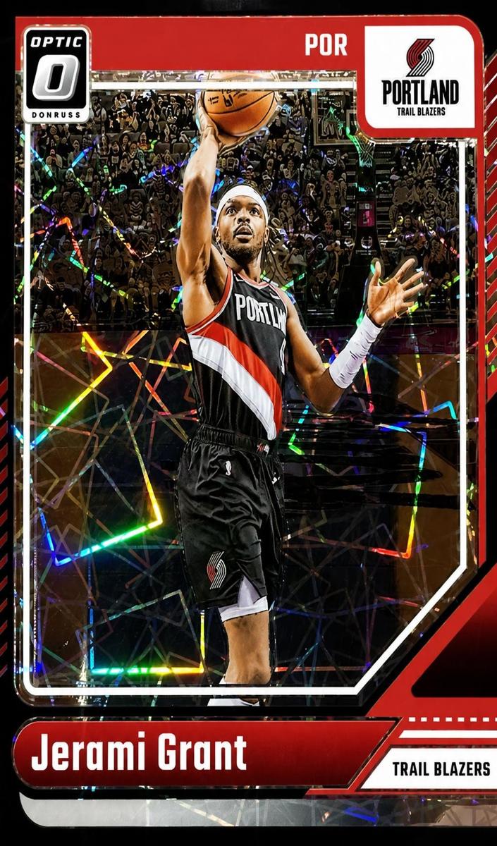 2024 Donruss Optic Basketball Black Velocity Jerami Grant #109