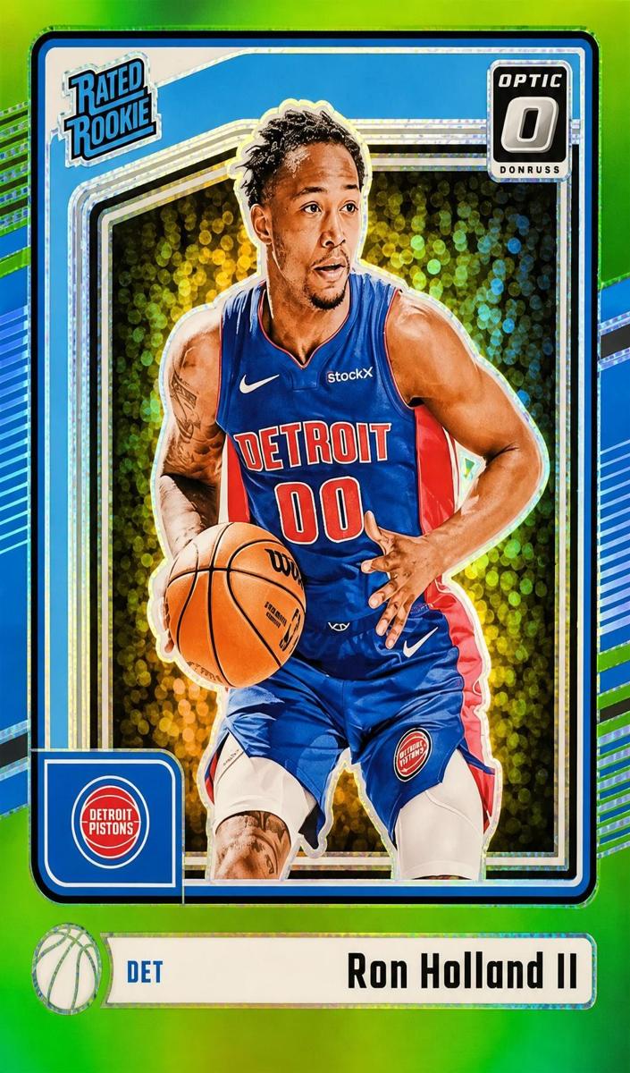 2024 Donruss Optic Basketball Lime Green Ron Holland II #291