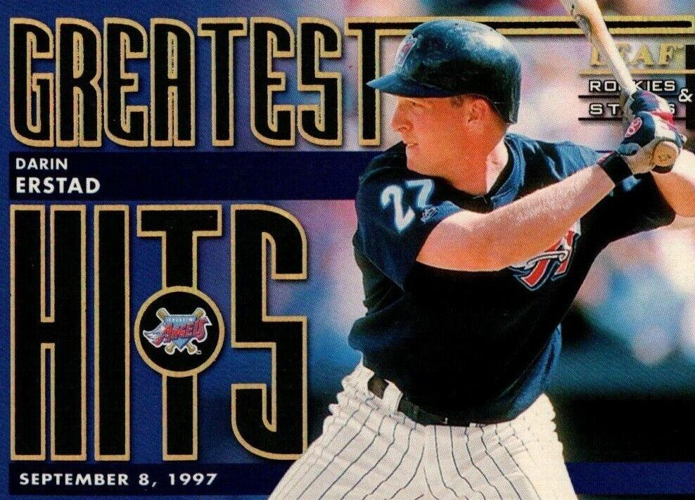 1998 Leaf Rookies and Stars Baseball Darin Erstad #17