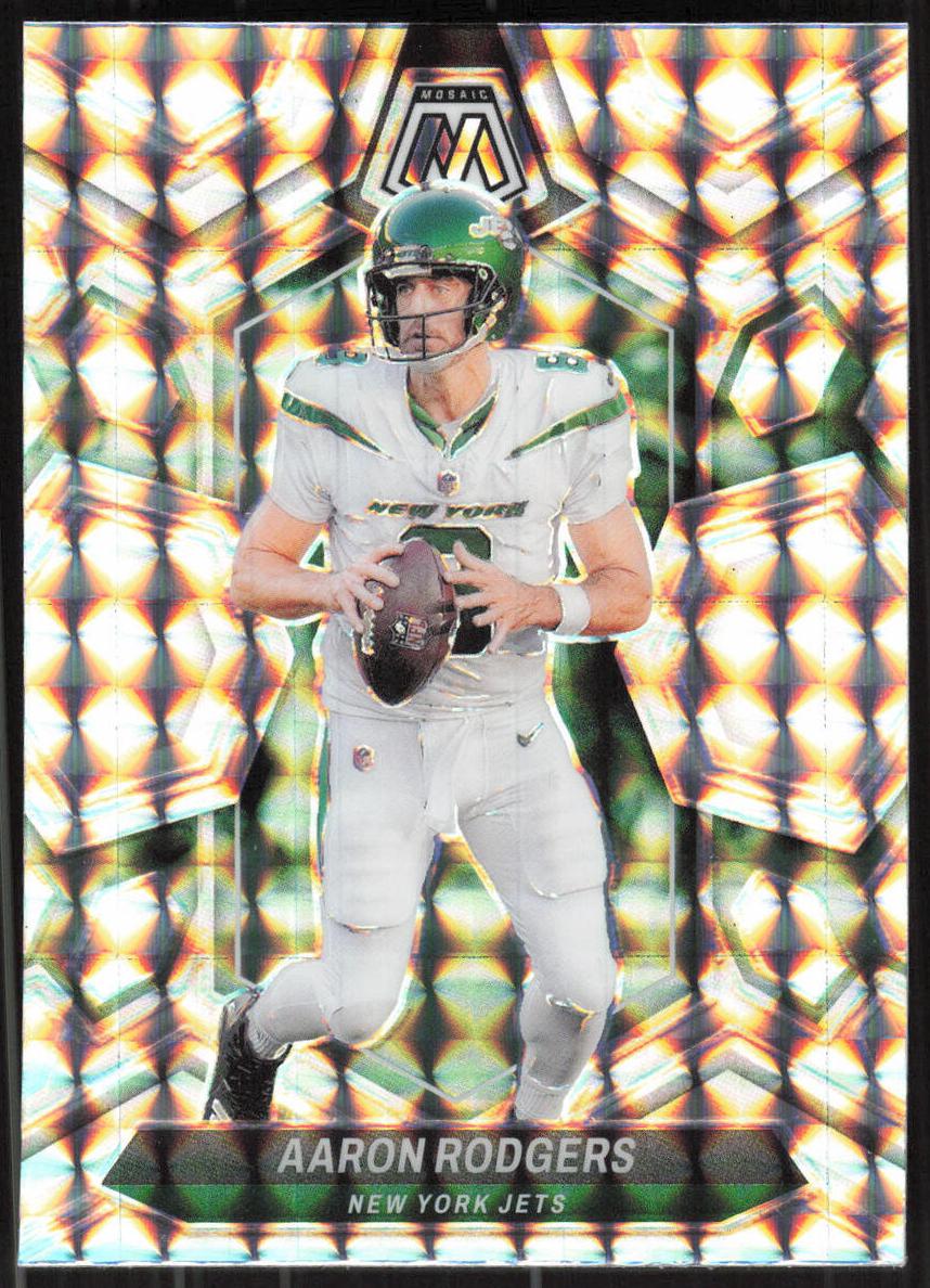 2024 Panini Mosaic Football Aaron Rodgers #169