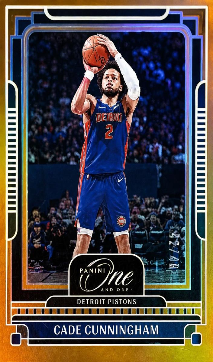 2024 Panini One and One Basketball Orange Cade Cunningham #19 PSA 9