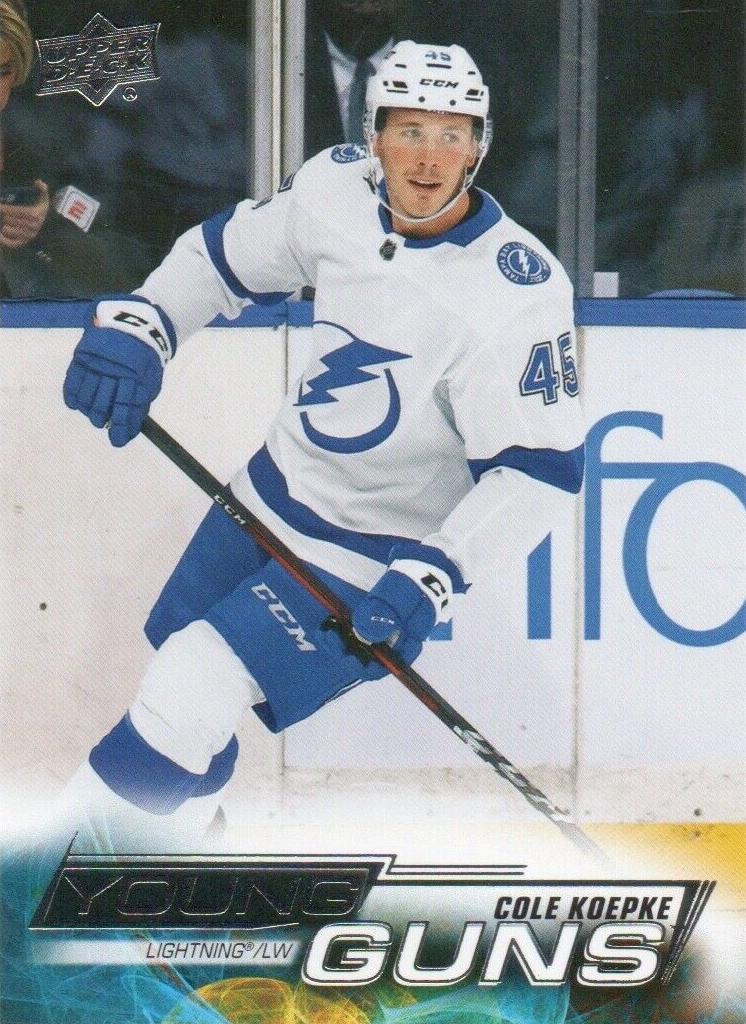 2022 Upper Deck Hockey Cole Koepke #484 PSA 10