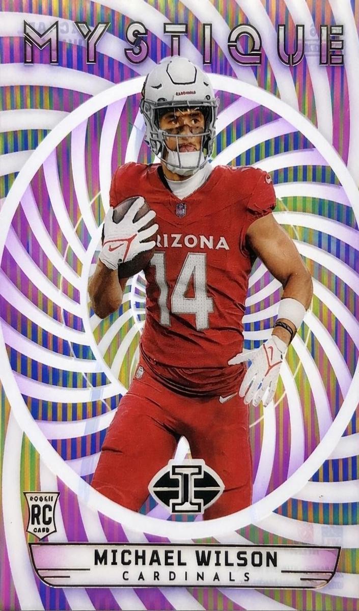 2023 Panini Illusions Football Michael Wilson #26 PSA 9