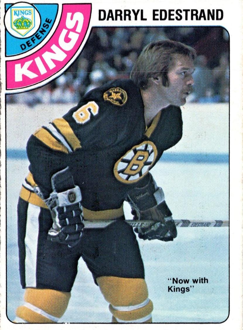 1978 O-Pee-Chee Hockey Darryl Edestrand #377