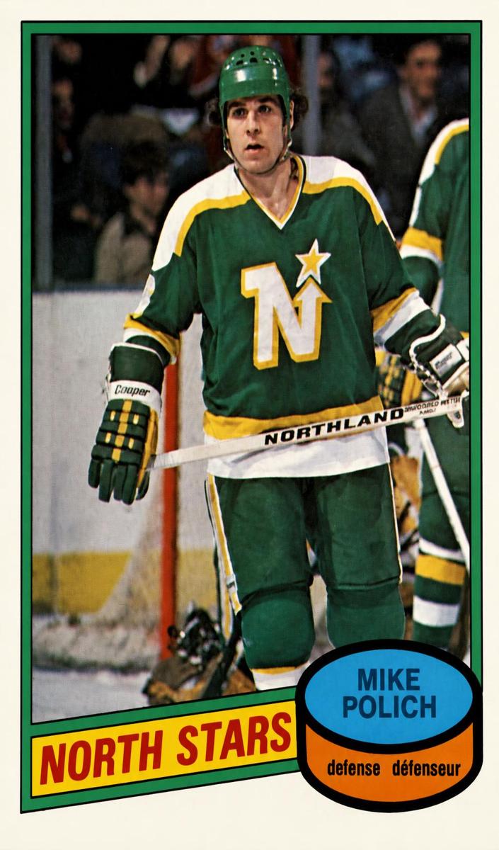 1980 O-Pee-Chee Hockey Mike Polich #363