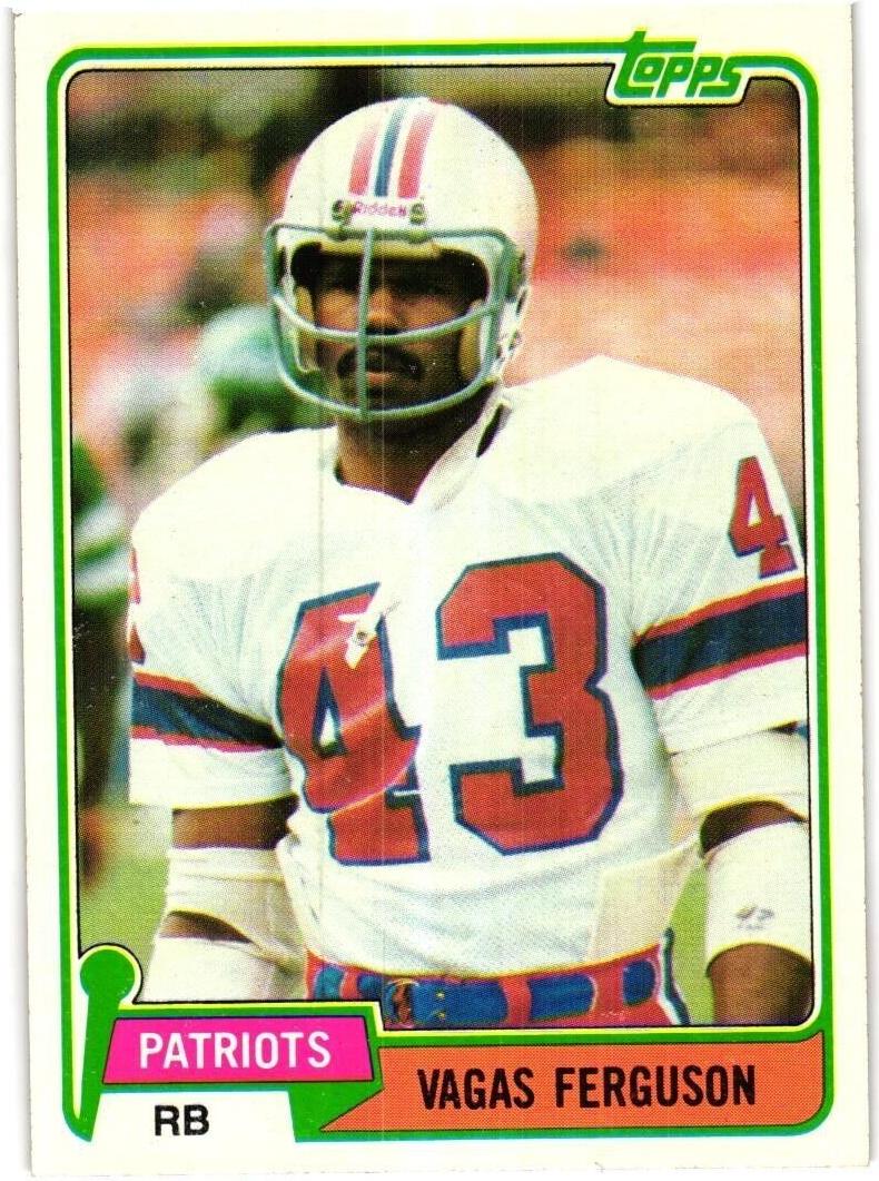 1981 Topps Football Vagas Ferguson #208 PSA 10