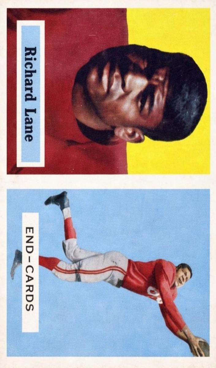 1957 Topps Football Dick Lane #85