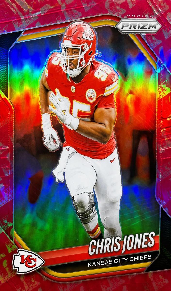 2025 Panini Prizm Football Super Bowl LX Chris Jones #113 PSA 10
