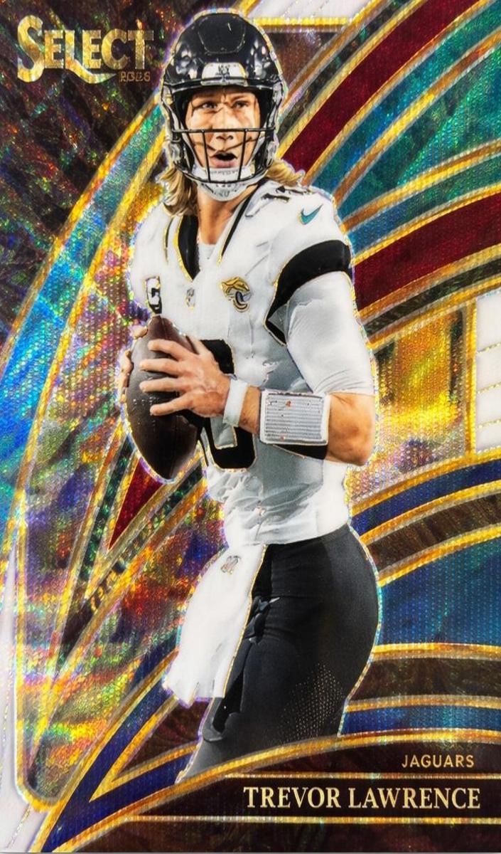 2025 Panini Select Football Tri Color Trevor Lawrence #229