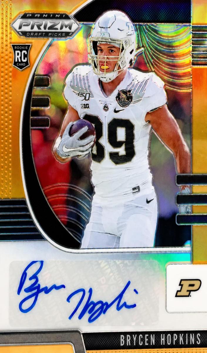 2020 Panini Prizm Draft Picks Football Neon Orange Brycen Hopkins #239