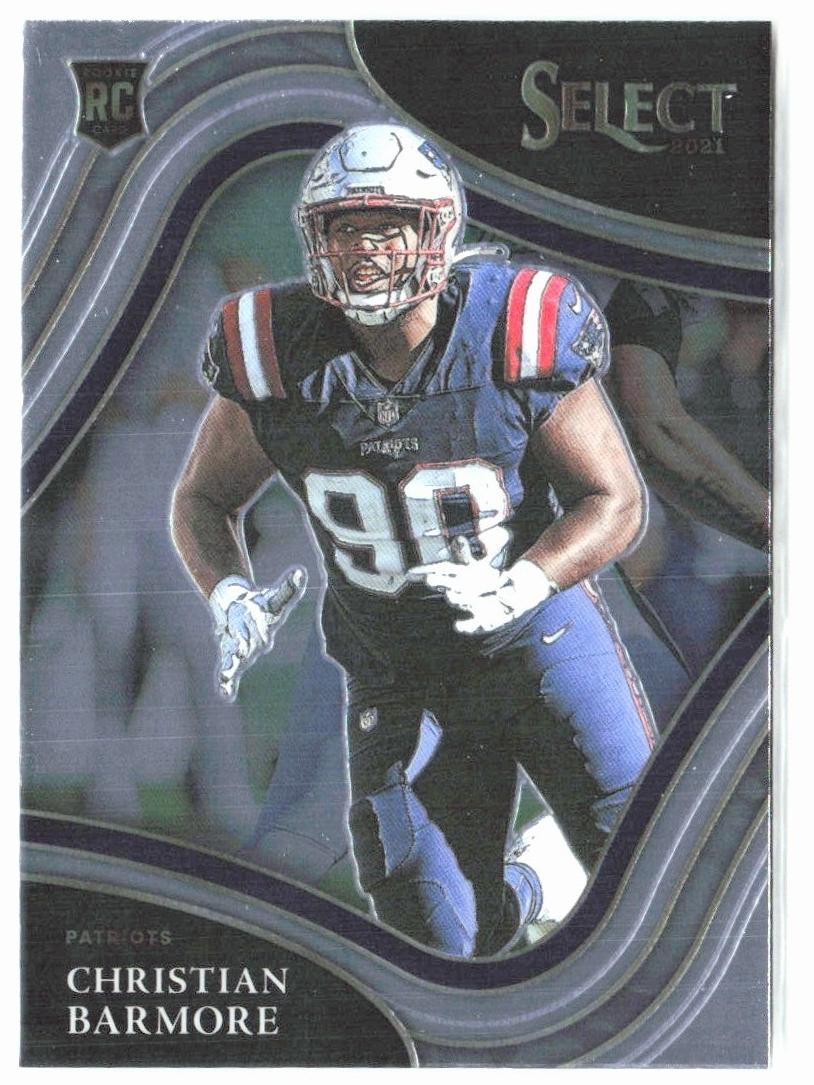 2021 Panini Select Football Christian Barmore #389