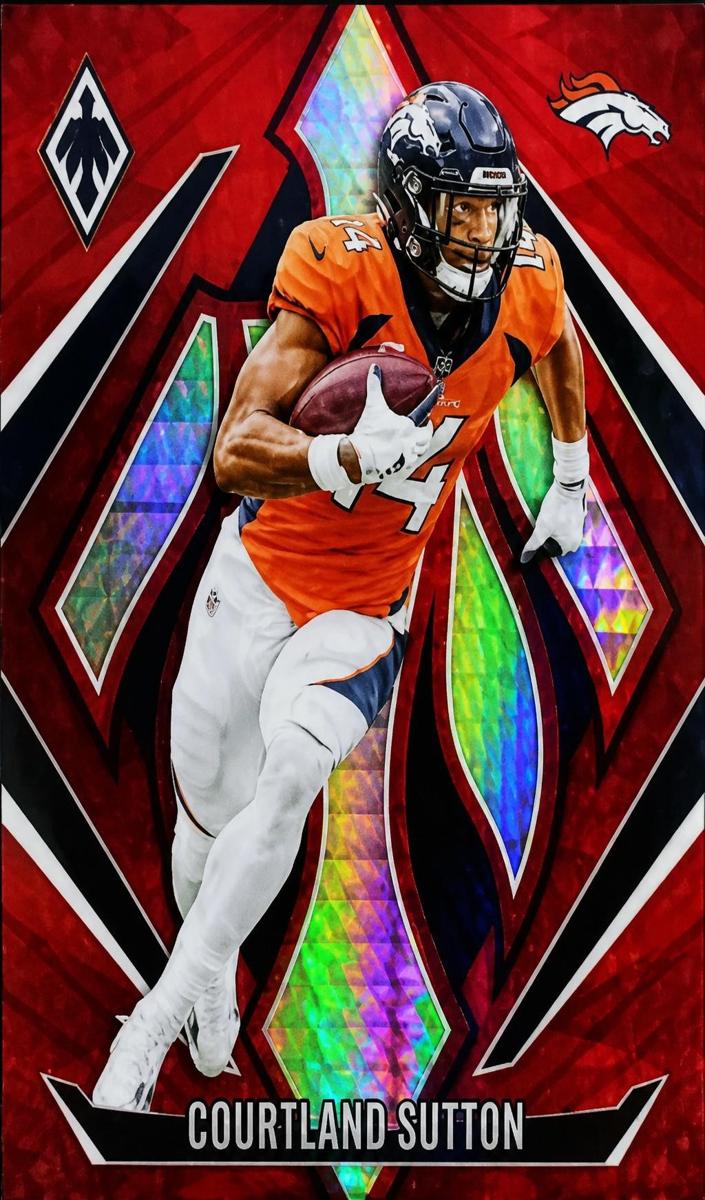 2024 Panini Phoenix Football Red Hyper Courtland Sutton #29
