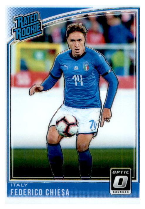 2018 Donruss Optic Soccer Federico Chiesa #192 PSA 9