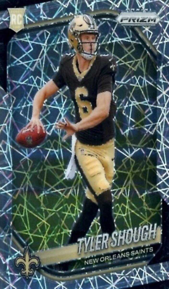 2025 Panini Prizm Football Lazer Tyler Shough #327