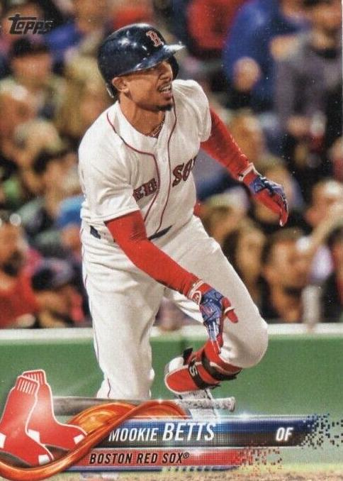 2018 Topps Baseball Mookie Betts #140 SGC 10