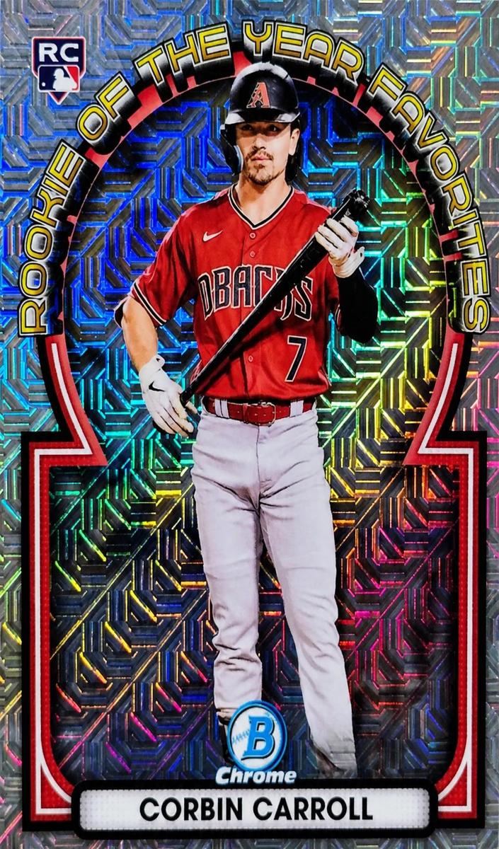 2023 Bowman Chrome Mega Box Baseball Corbin Carroll #ROYF-1