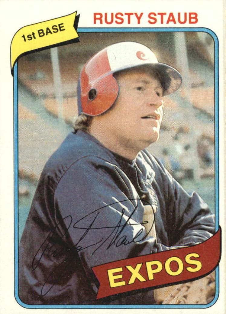1980 Topps Baseball Rusty Staub #660 PSA 9