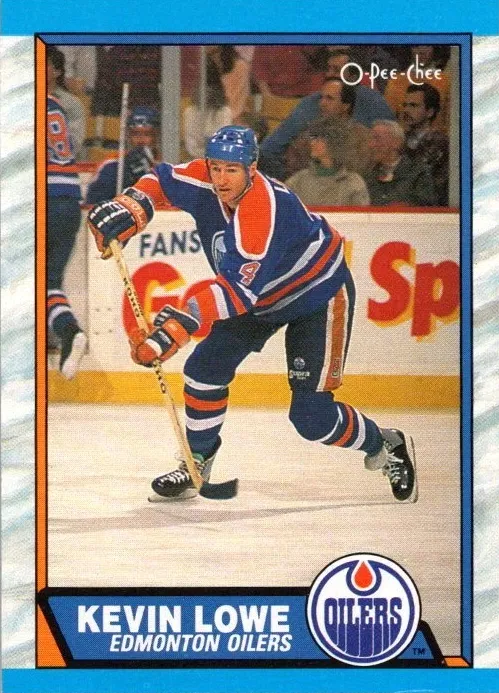 1989 O-Pee-Chee Hockey Kevin Lowe #227 PSA 10