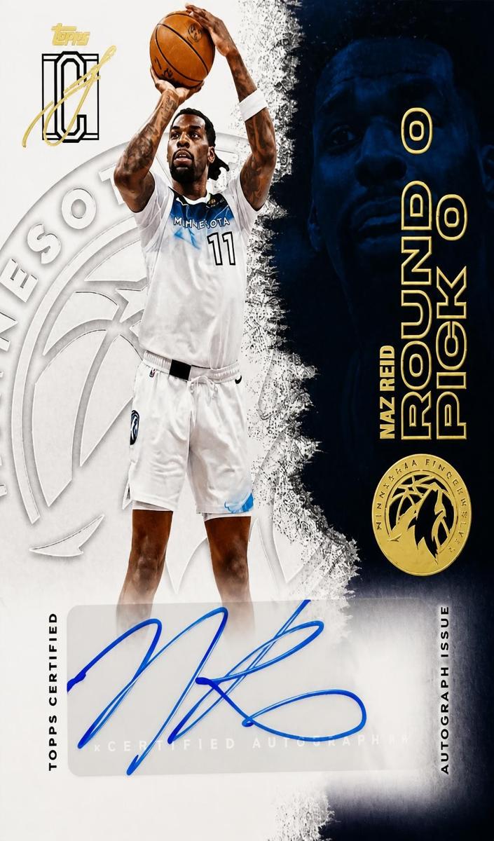 2025 Topps Signature Class Basketball Naz Reid #VCA-NR