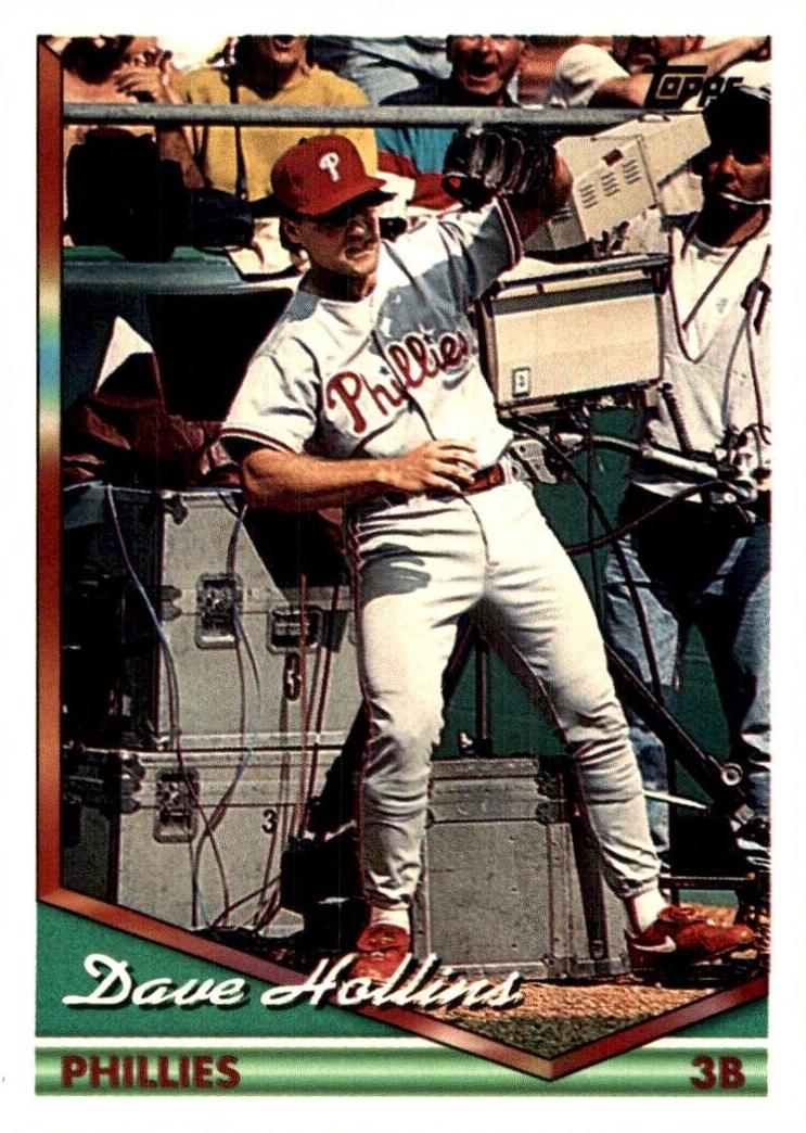 1994 Topps Baseball Dave Hollins #476