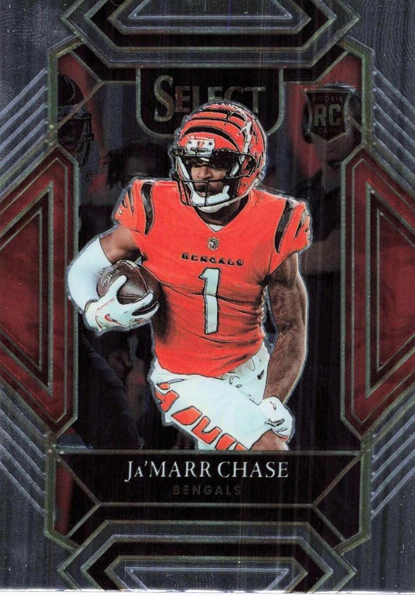 2021 Panini Select Football Ja'Marr Chase #247 PSA 9