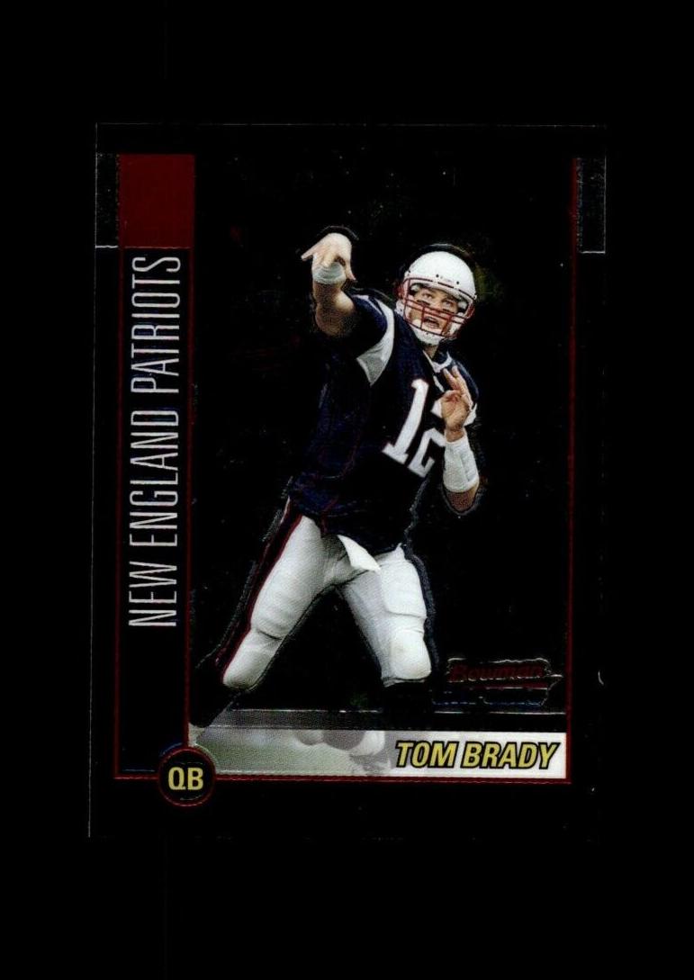 2002 Bowman Chrome Football Tom Brady #99