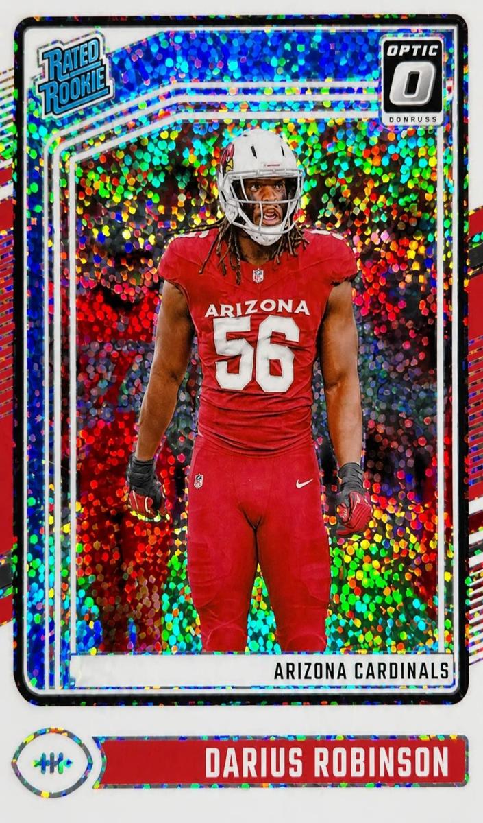 2024 Donruss Optic Football White Sparkle Darius Robinson #225