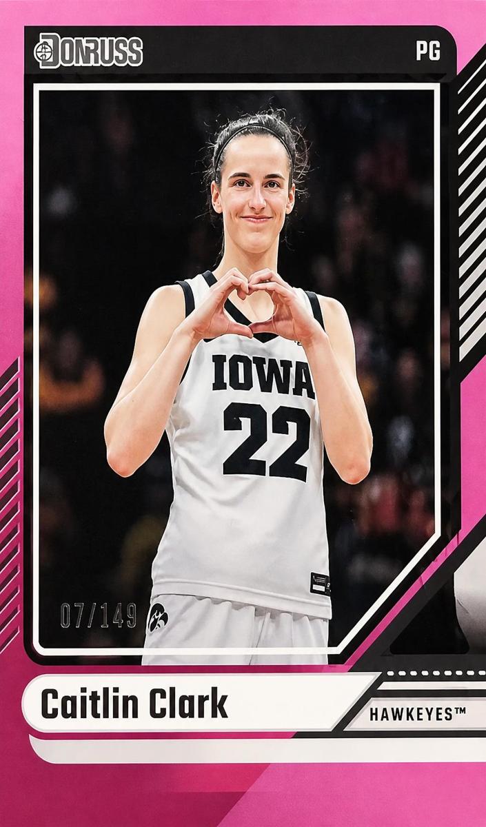 2024 Panini Caitlin Clark Collection Basketball Pink Caitlin Clark #11