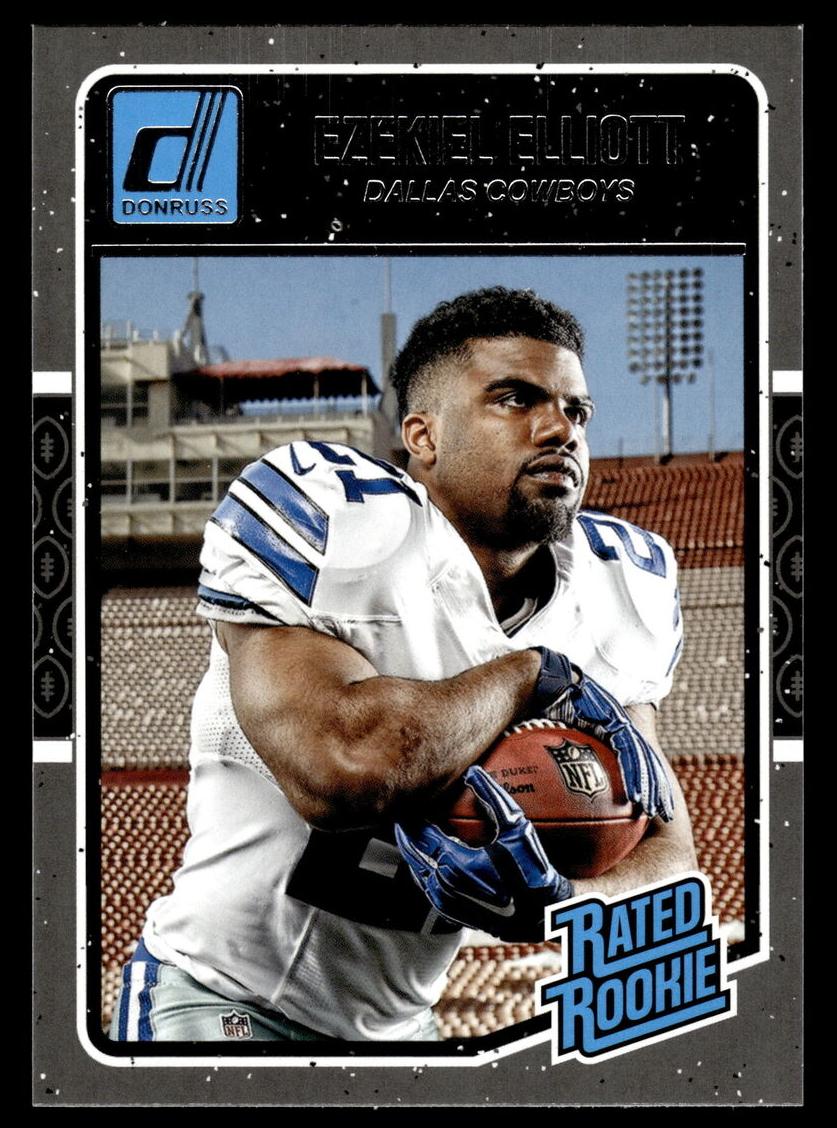 2016 Panini Donruss Football Ezekiel Elliott #368 PSA 9